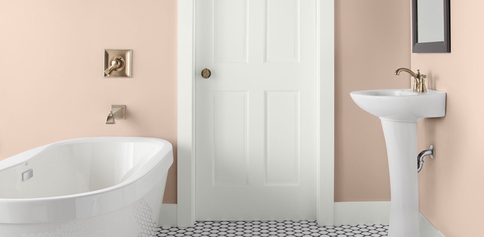 Каким цветом покрасить стены в ванной комнате: цветовые сочетания