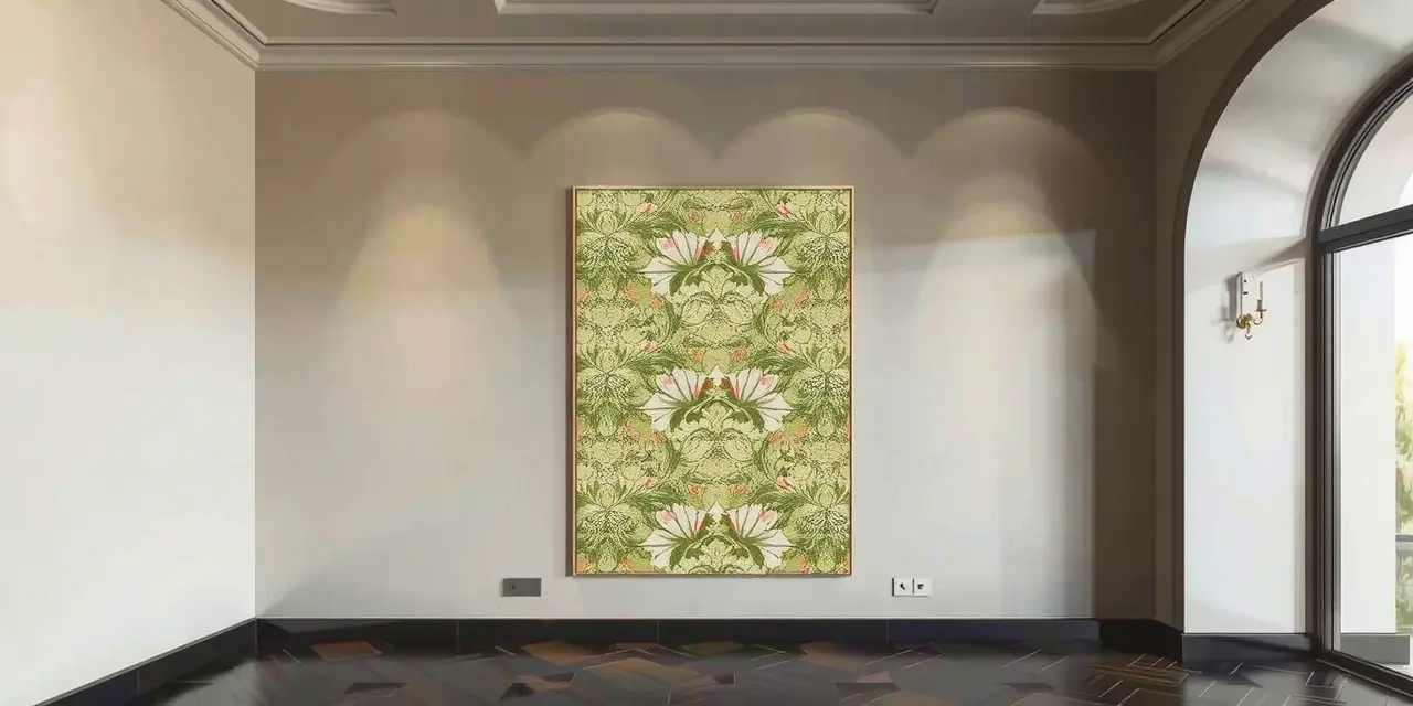 С обоями