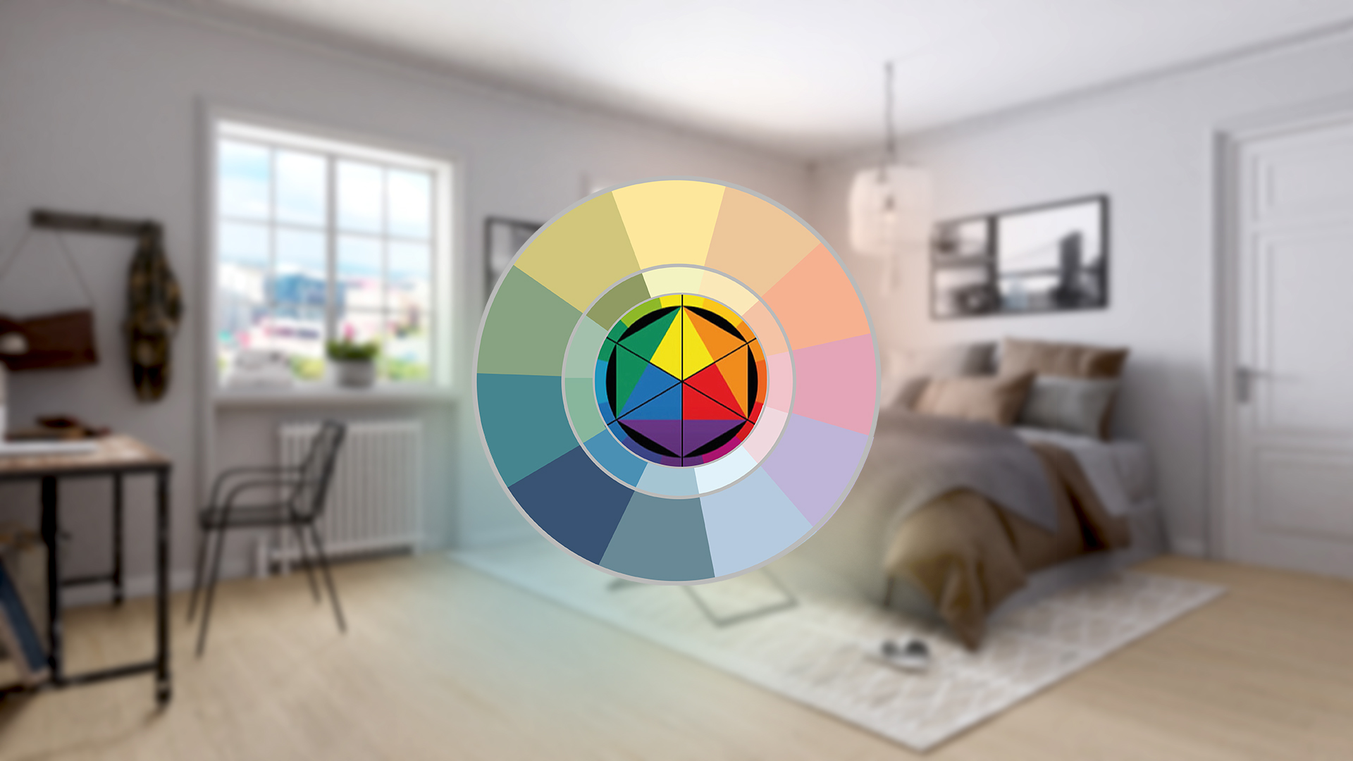 Как сочетать цвета в интерьере с использованием круга Иттена - статья CarteBlanche