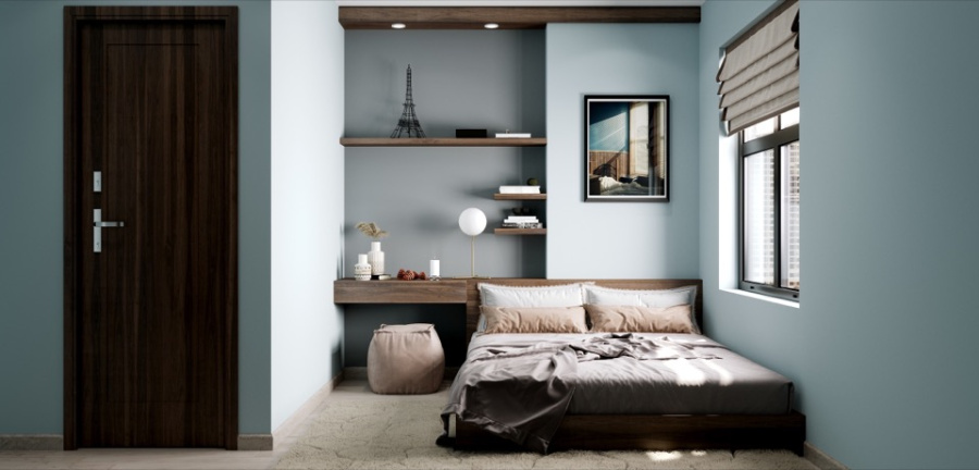 Маленькая спальня: современный дизайн, стили интерьера, реальные фото