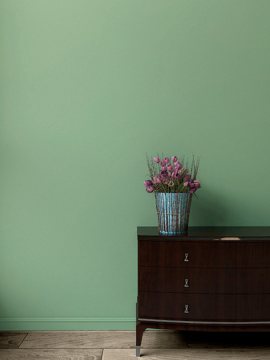 Краска для стен Happily green