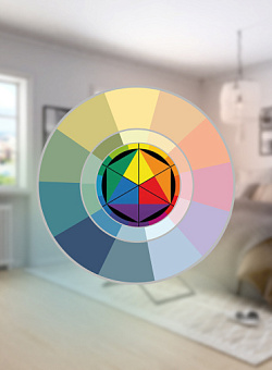 Как сочетать цвета в интерьере с использованием круга Иттена