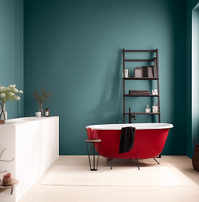 Как и в какой цвет покрасить ванную комнату: цветовые сочетания в интерьере